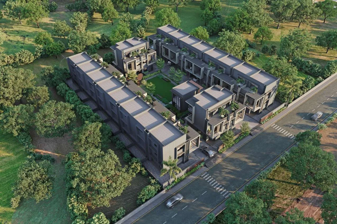 Eklingji Homes aerial view